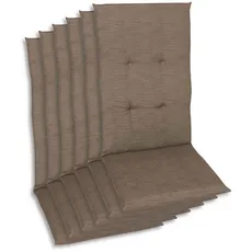 XXXLutz SESSELAUFLAGENSET Taupe - 48x5x118 cm