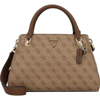 GUESS Noelle II / Henkeltasche 31.5 cm (latte logo/brown) - Braun