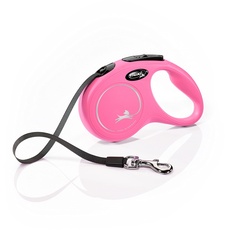 flexi New Classic S Gurt 5 m pink für Hunde bis 15 kg