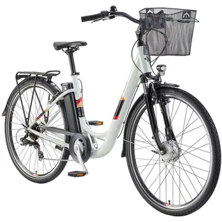 Telefunken City E-Bike 28 Zoll RH 48 cm unisex weiß