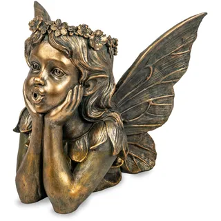 Aquascape Pond and Garden Fairy Planter Spitter Brunnen Bronze