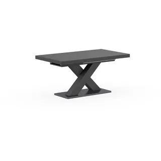 Mäusbacher Komfort Tisch 160 x 76 x 90 cm grau