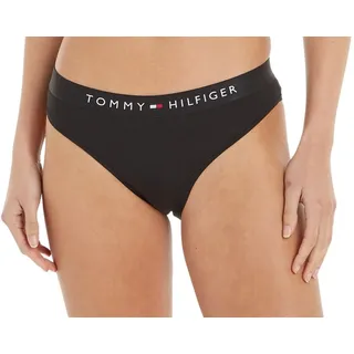 Tommy Hilfiger Damen Slip Unterwäsche, Schwarz (Black), S