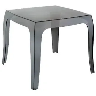 CLP Beistelltisch 51 x 51 x 43 cm Schwarz