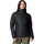 Damen Heavenly Kapuzenjacke Pufferjacke mit Kapuze Schwarz L