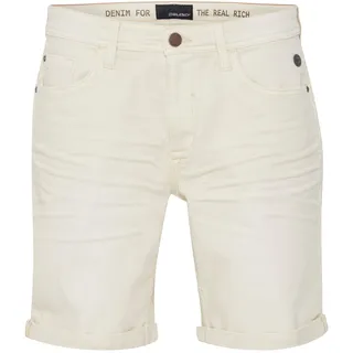 Jeansshorts BLEND "Jeansshorts BHJogg", Herren, Gr. XXL, N-Gr, beige (cloud cream), Obermaterial: 85% Baumwolle CO. 13% Polyester PES. 2% Elasthan EL., Jeans Jeansshorts