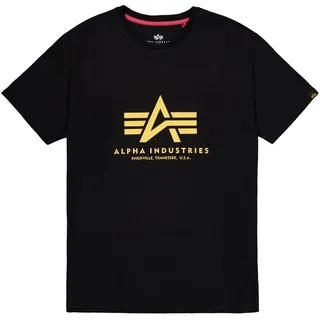 Alpha Industries Basic T-Shirt schwarz M