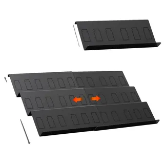 Gewürzregal-Organizer, verstellbares Design, große Kapazität, XLJ-6P-HEI