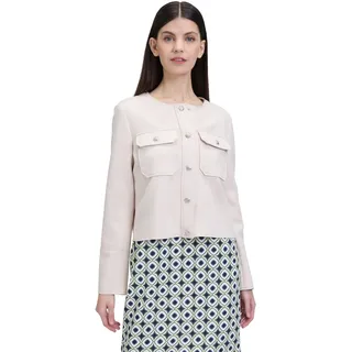 Cartoon Casual-Jacke mit Taschen grün