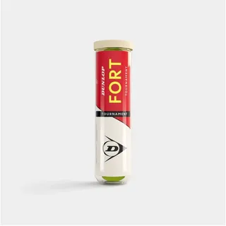 Dunlop Tennisball Fort Tournament - für Sand, Hartplatz und Rasen