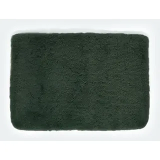 Alfombra de baño bree Verde Oscuro 60x90