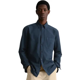 Marc O'Polo Langarmhemd navy teal XXL