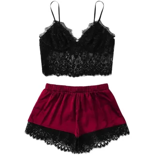 Dessous Damen Sexy Leder Reizwäsche Damen Set Spitzen Unterwäsche Frauen Weiß Lingerie Women Cosplay BH Damen mit Bügel Set Damenunterwäsche G-String Sets Shapewear Bodysuit