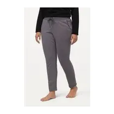 Loungewear-Hose, schmales Bein, Elastikbund, Rollkante