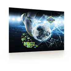 oxybag Schreibtischunterlage 60 x 40 cm Soccer Let ́s play bro!