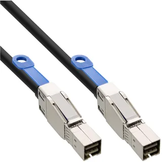 InLine externes Mini SAS HD Kabel, SFF-8644 zu SFF-8644, 12Gb/s, 1m