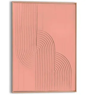 Reinders! Reinders Wandbild 50 x 70 cm Knot Holz Rosa