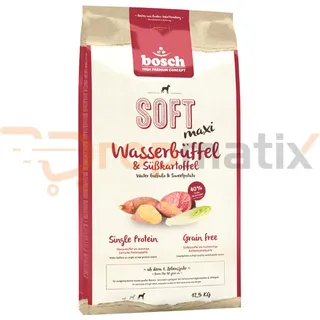 Bosch Tiernahrung Soft Maxi Wasserbüffel & Süßkartoffel 12,5 kg