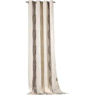 WECKBRODT Barock Ösen 140 x 245 cm Beige 1 Stk.