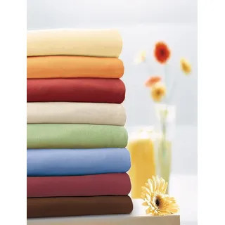 IRISETTE Spannbettlaken Frottee 190 x 200 cm grau