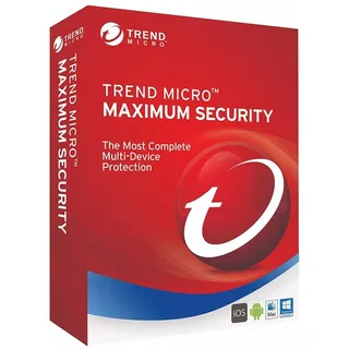 Trend Micro Maximum Security 2026 ESD 3 Geräte 12 Monate ML Win Mac Android iOS