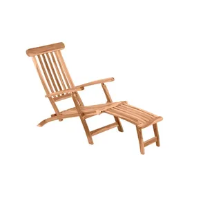 Livetastic Gartenklappstuhl , Naturfarben , Holz , Teakholz , massiv , U-Form , 58.5x87x149 cm , klappbar, wetterfest , Holzmöbel, Sitzgelegenheiten Holz, Gartensessel Holz