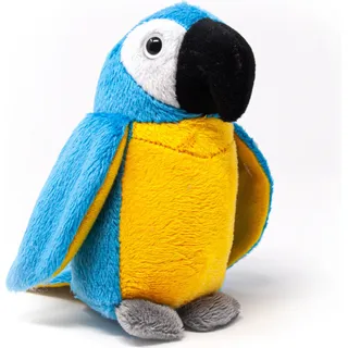 Cornelissen - Kuscheltier - Papagei blau - 15 cm - Blau