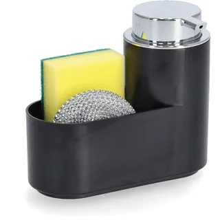 Zeller Seifenspender-Set Schwarz