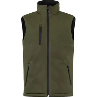 Clique Padded Softshell Vest - Grün