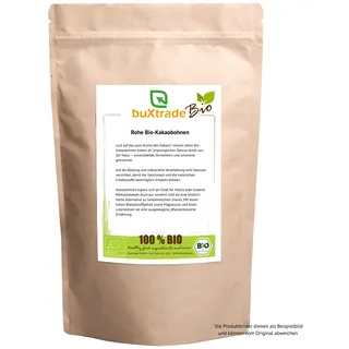 buXtrade Rohe Bio-Kakaobohnen Bohnen 10 kg