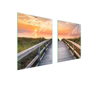 Herdschutz- und Schneideplatte aus Glas 85x52cm