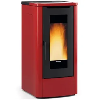 La Nordica Bordeaux Pelletofen 30kg 3-10kW e Installation für 287m3 - bordeaux