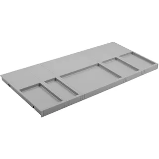 Hailo Multideckel 1109759 Tablarboden 900 Separato K Kunststoff grau - Grau