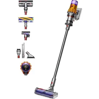 Dyson (Gelb & Nickel DysonV12, V12 Detect Slim Absolute Vacuum, 0,35 Liter