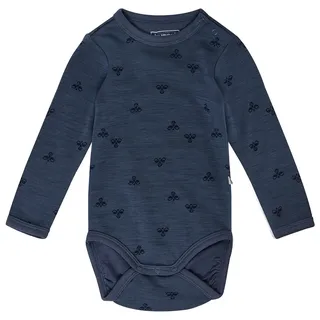 Hummel Mini Wool Langarm-body - Vintage Indigo - 62 cm