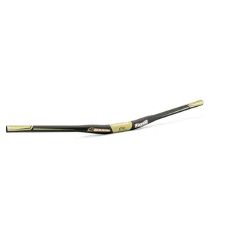 Renthal Fatbar Carbon V2 10 Mm Lenker - Black / Gold - 31.8 mm