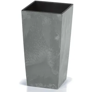DEUBA Blumentopf Betonoptik 91 l Grau