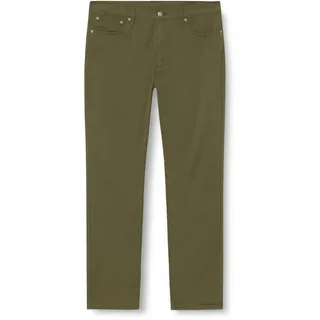 Levi's Slim-fit-Jeans LEVI'S "511 SLIM", Herren, Gr. 36, Länge 30, grün (olive night s twll), Denim/Jeans;Twill, Obermaterial: 98% Baumwolle, 2% Elasthan, slim fit lang, Jeans Slim-fit-Jeans, mit großem Logo-Badge