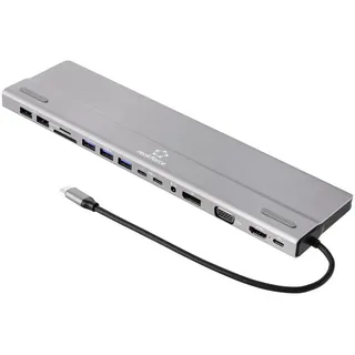 Renkforce USB-C® Dockingstation RF-DKS-902 Passend für Marke Dockingstations: Universal integrierte