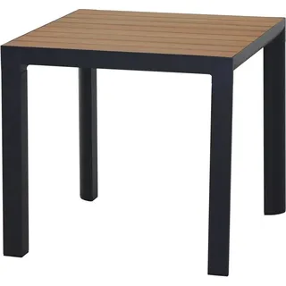 Siena Garden Gartentisch Silva Rechteckig Holz Teak 80 cm x 80 cm