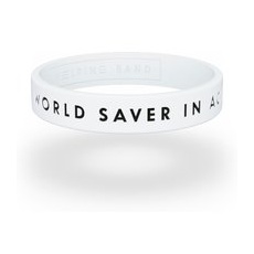 Helping Band World Saver in Action Armband - weiss - M