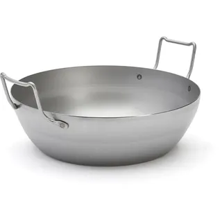 DeBuyer Fritiertopf, Edelstahl, Silber, 32 cm, 27.9 x 20.1 x 10.9 cm