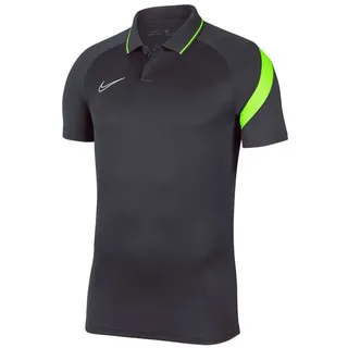 Nike Academy 20 Pro Dri-fit Kurzarm-poloshirt - Anthracite / Volt - L