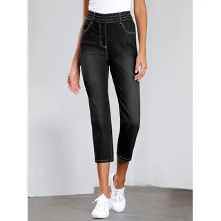 Classic Basics 3/4-Jeans, schwarz