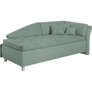 Alina Schlafsofa »Lindsay«, Bettkasten, Zierkissen-Set aus: 2 Stk. 40x40cm, 1 Stk. 30x30cm