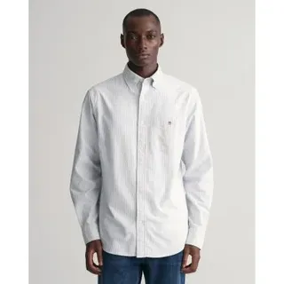 GANT Regular Fit Langarmhemd Blau XXL