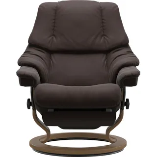 Stressless® Relaxsessel »Reno«, elektrisch verstellbar, optional 2-motorisch, Größe M & L, braun