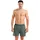 Badeshorts Boxer R Grün/Rot XL