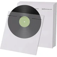 ENVLY® Schallplatten Innenhüllen (50 Stück) | Reispapier | antistatisch (12")