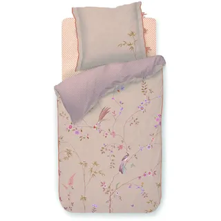 Pip Studio Bettbezug-Set Bamboo Blossom Khaki 135x200cm